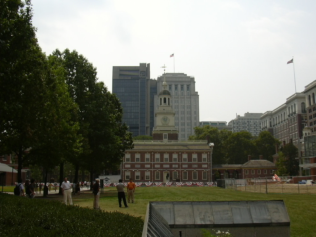 183 Independence Hall észak felől nézve