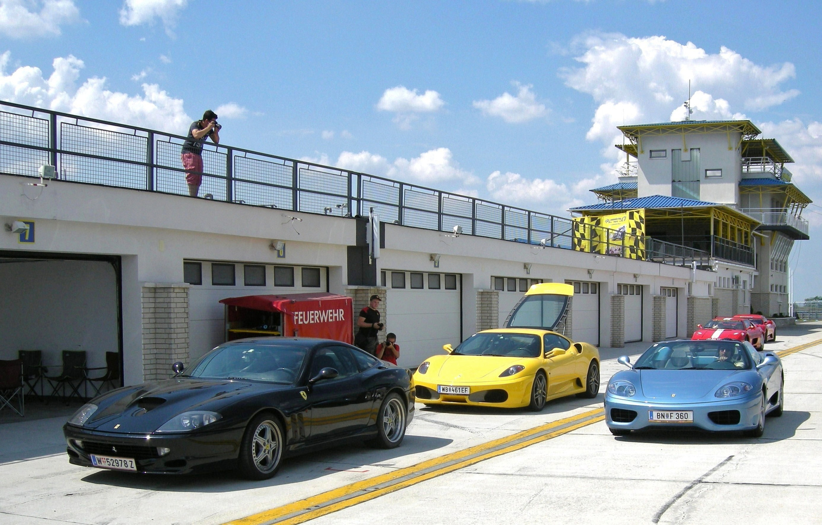 Ferrari 550 Maranello, F430, 360 Spider