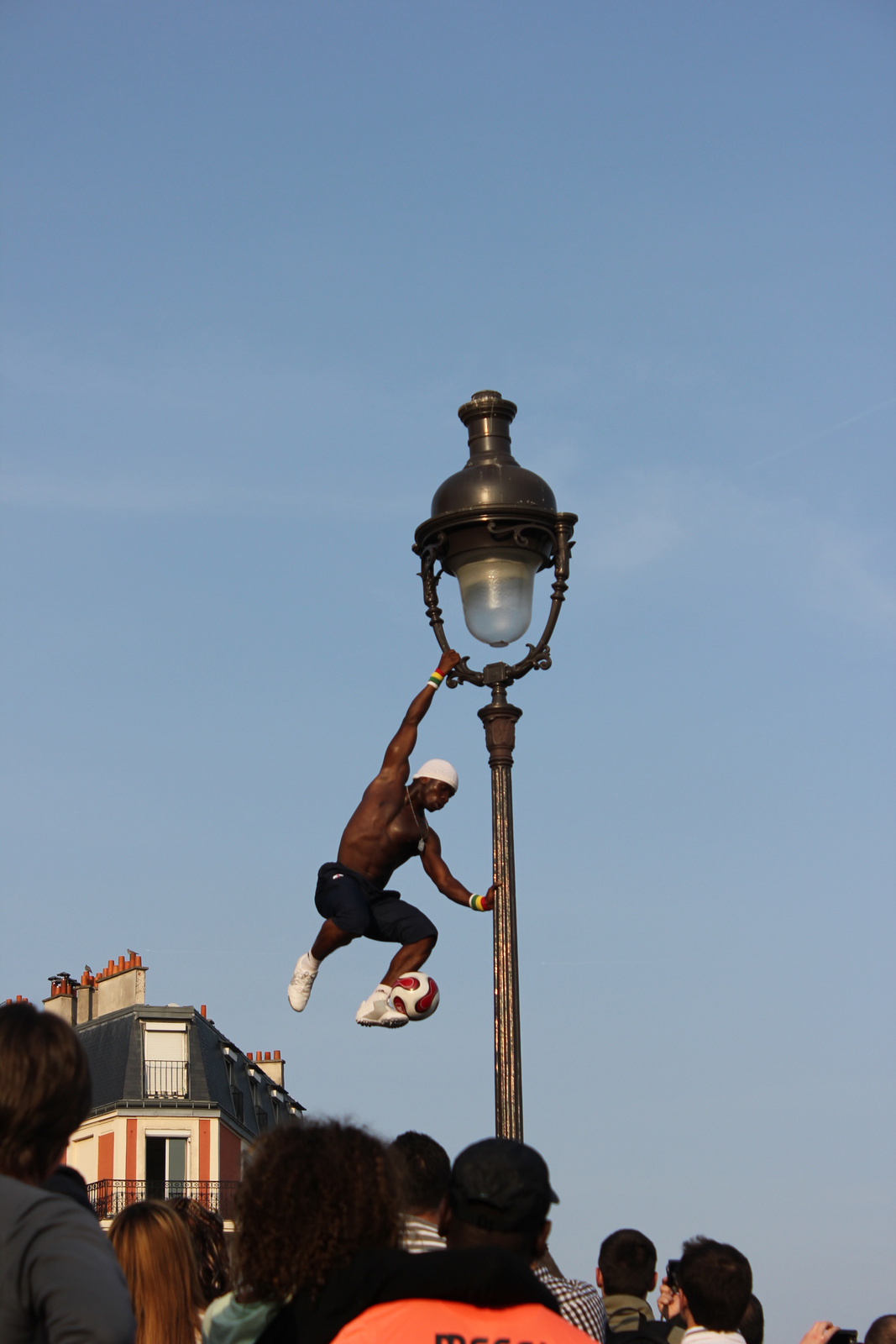 Footballer in Paris