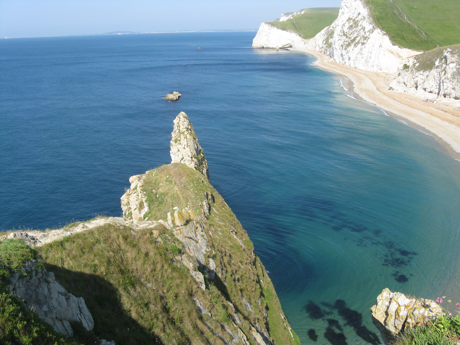 From the top of Durdle Door