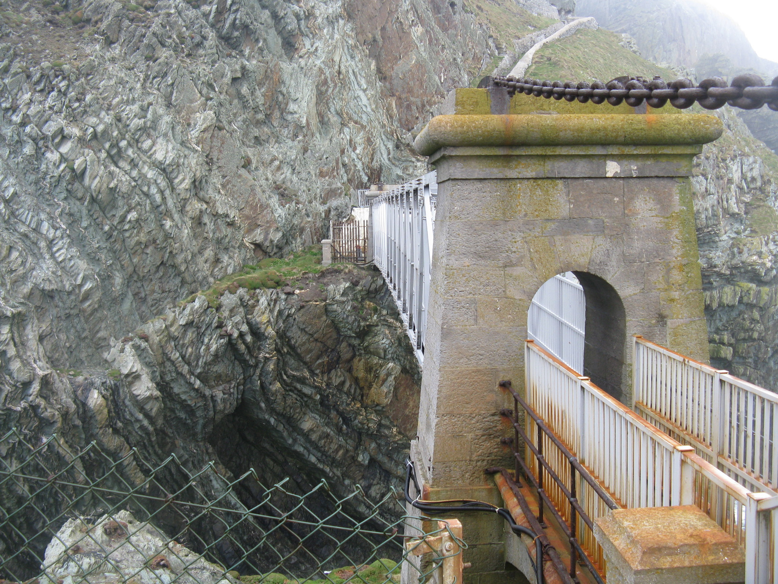 Suspension Bridge from South Stack