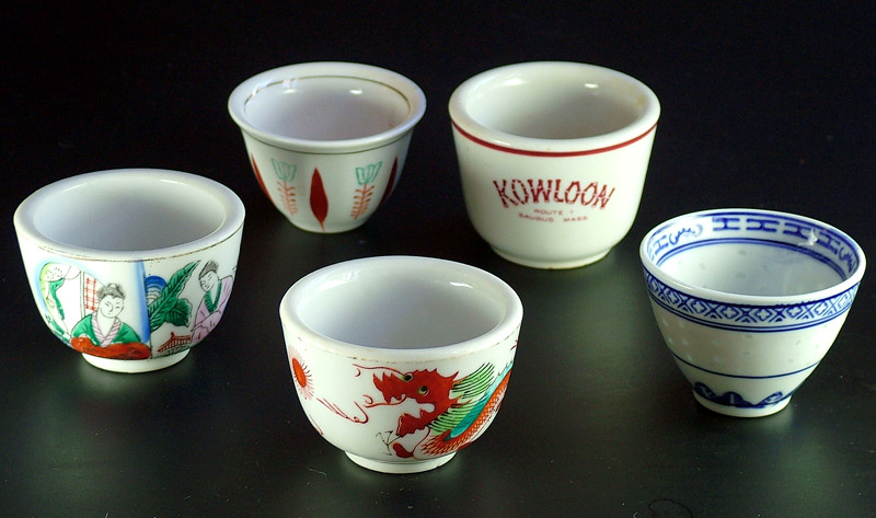 OLD CHINESE TEACUPS