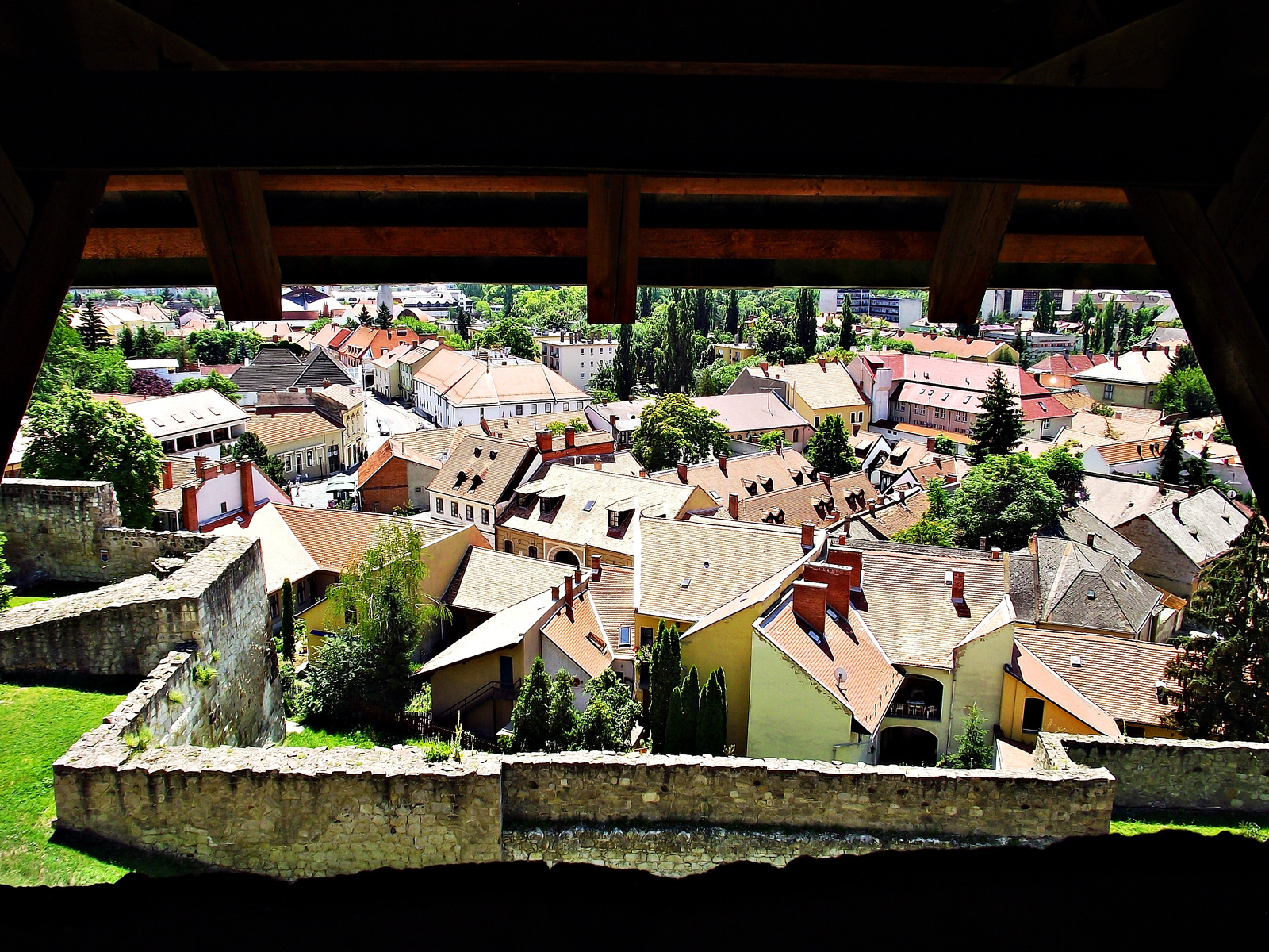 Eger látképe a várból 47