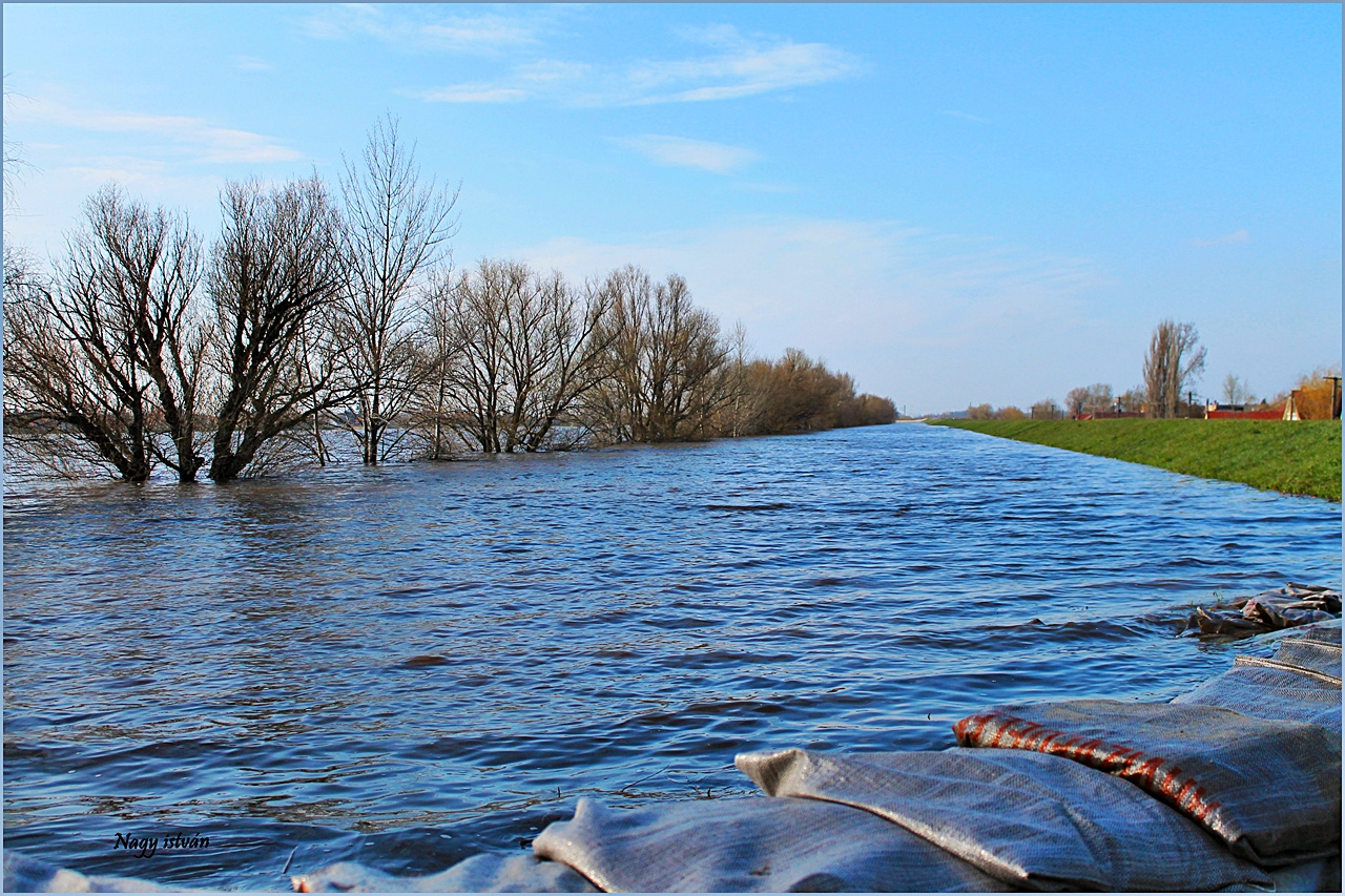 Árvíz 2013 - Hortobágy-Berettyó 026