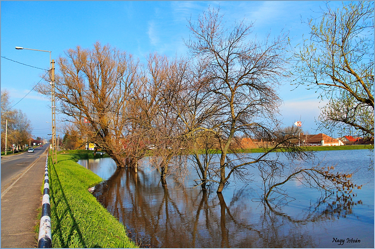 Árvíz 2013 - Hortobágy-Berettyó 074