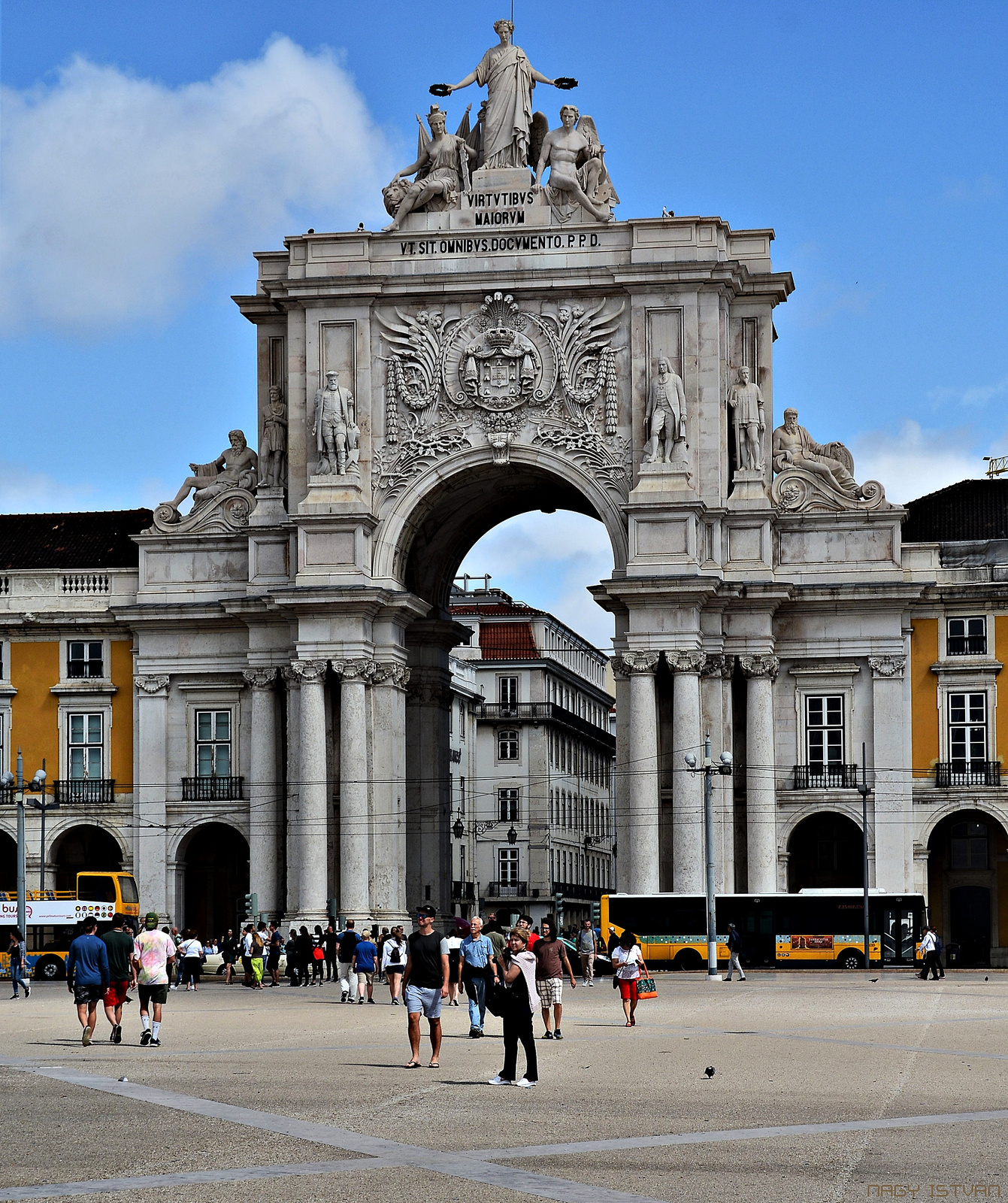 Lisszabon - Comércio Square 0885