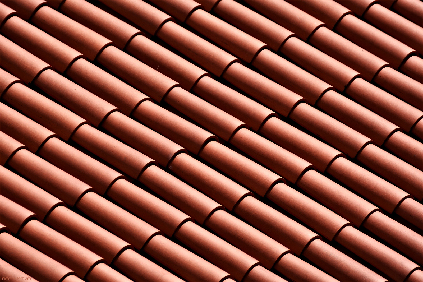 Portuguese Roof Tile Abstract