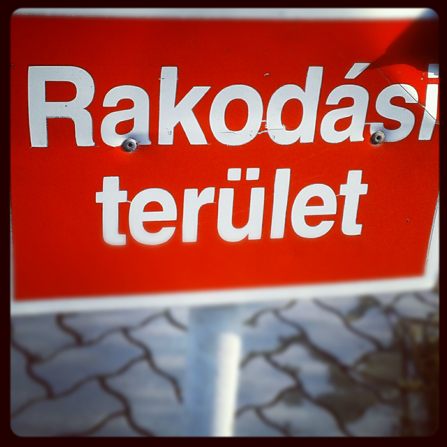 Rakodási terület