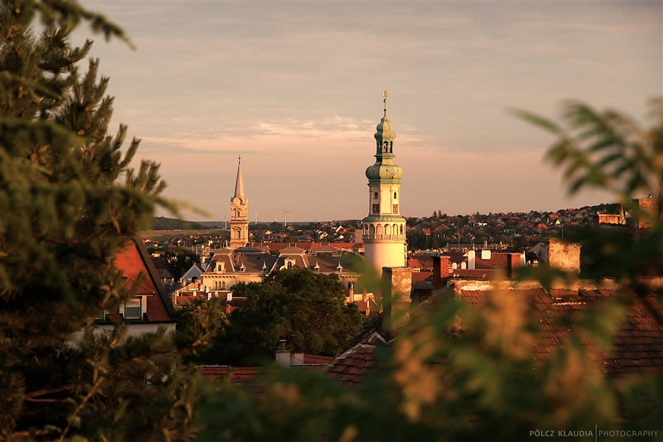 Sopron a Koronázó dombról