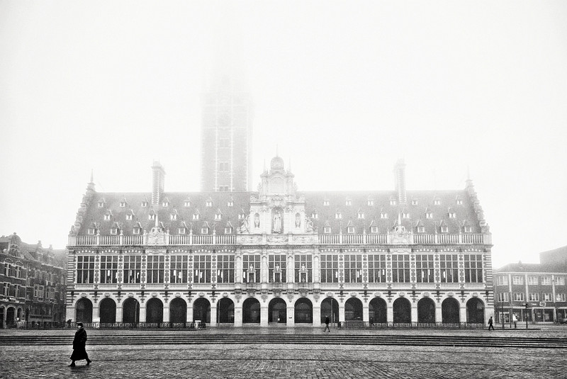 Leuven ködben
