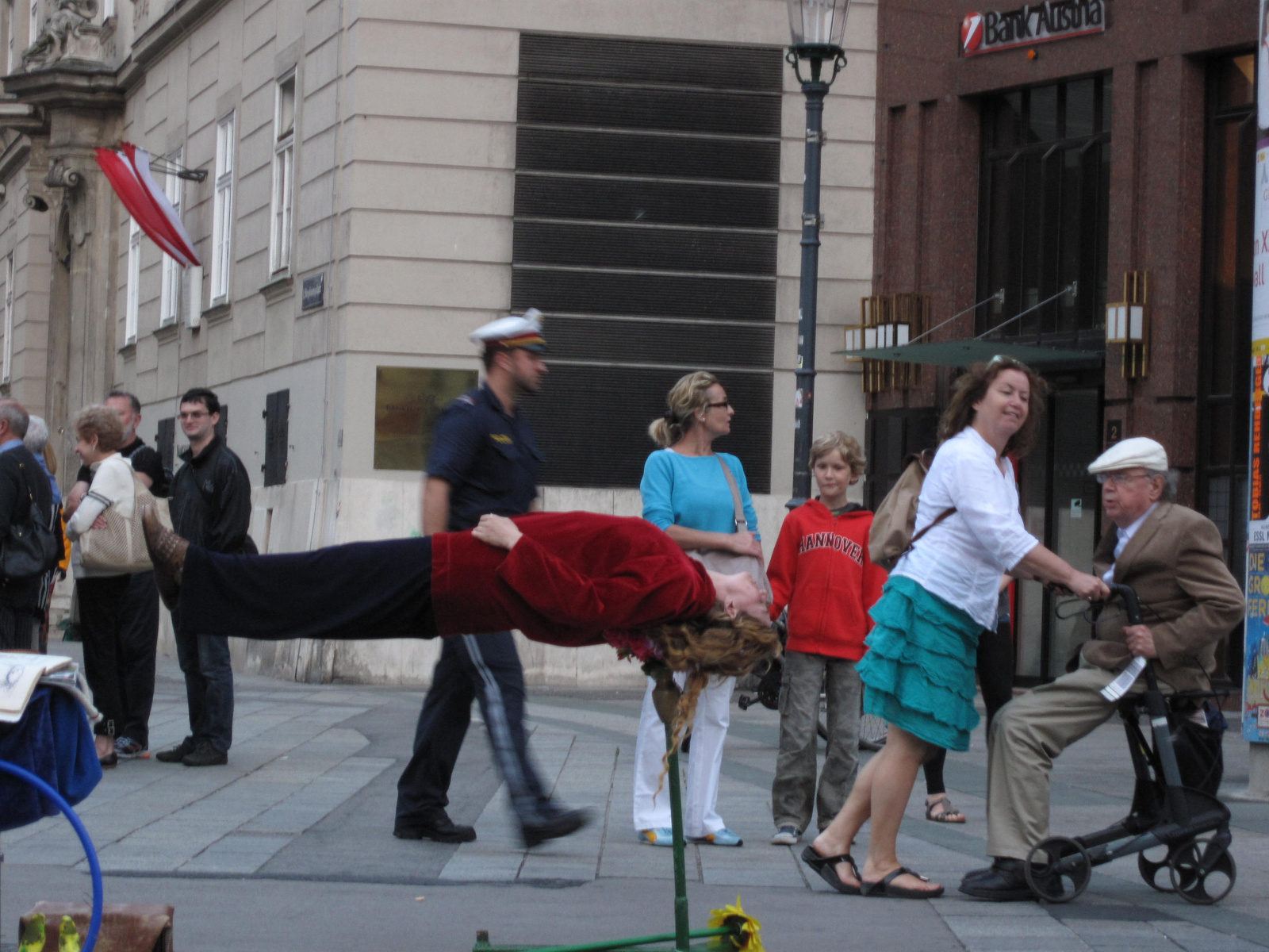 magic in stephan platz, vienna