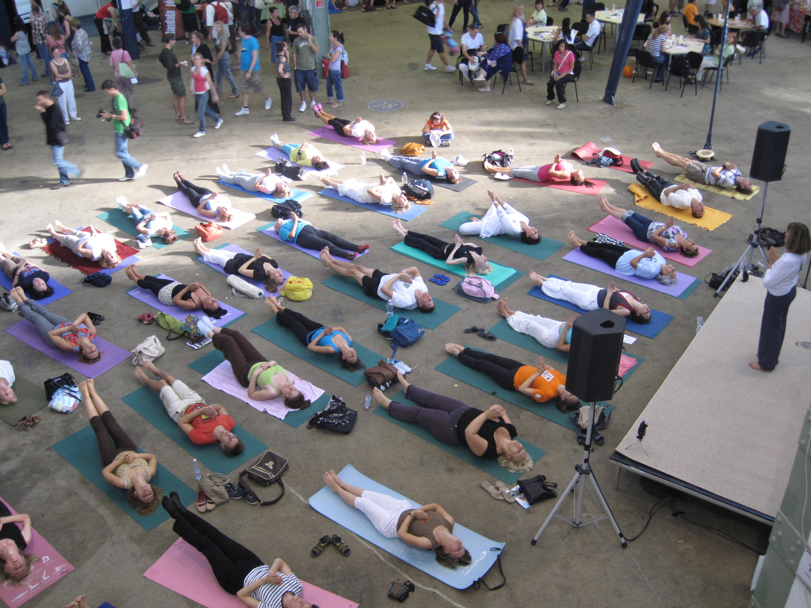 yoga festival millenaris park