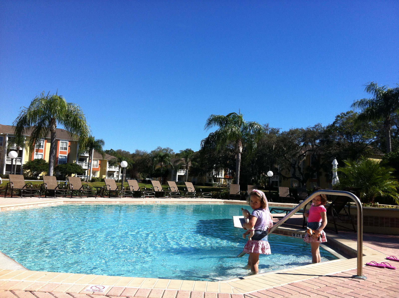 pool at the house