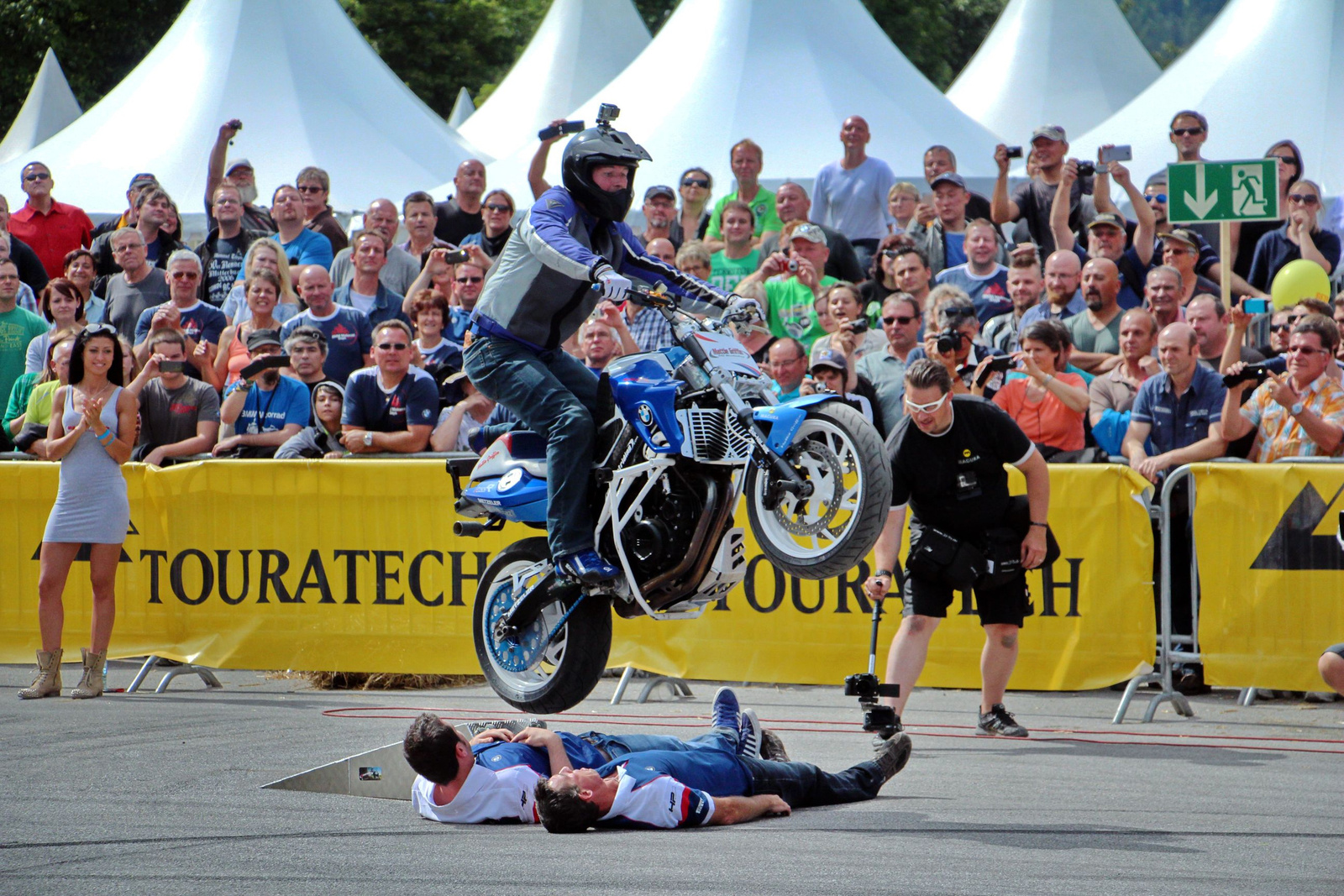 Mattie Griffin-Stunt show 2014.07.05.