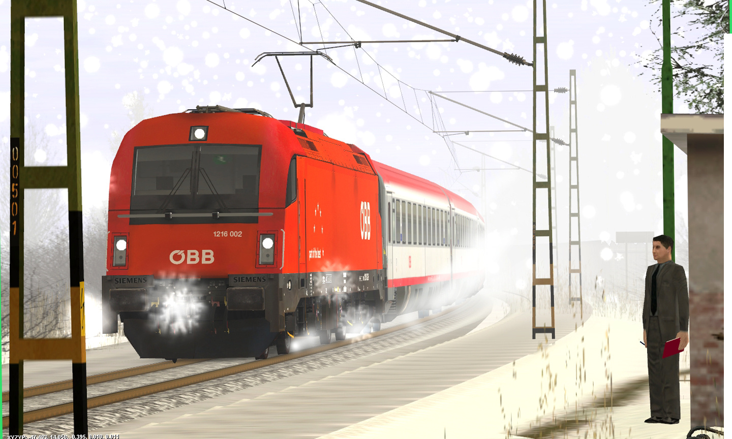 ÖBB 1216 InterCity-vel Trainz