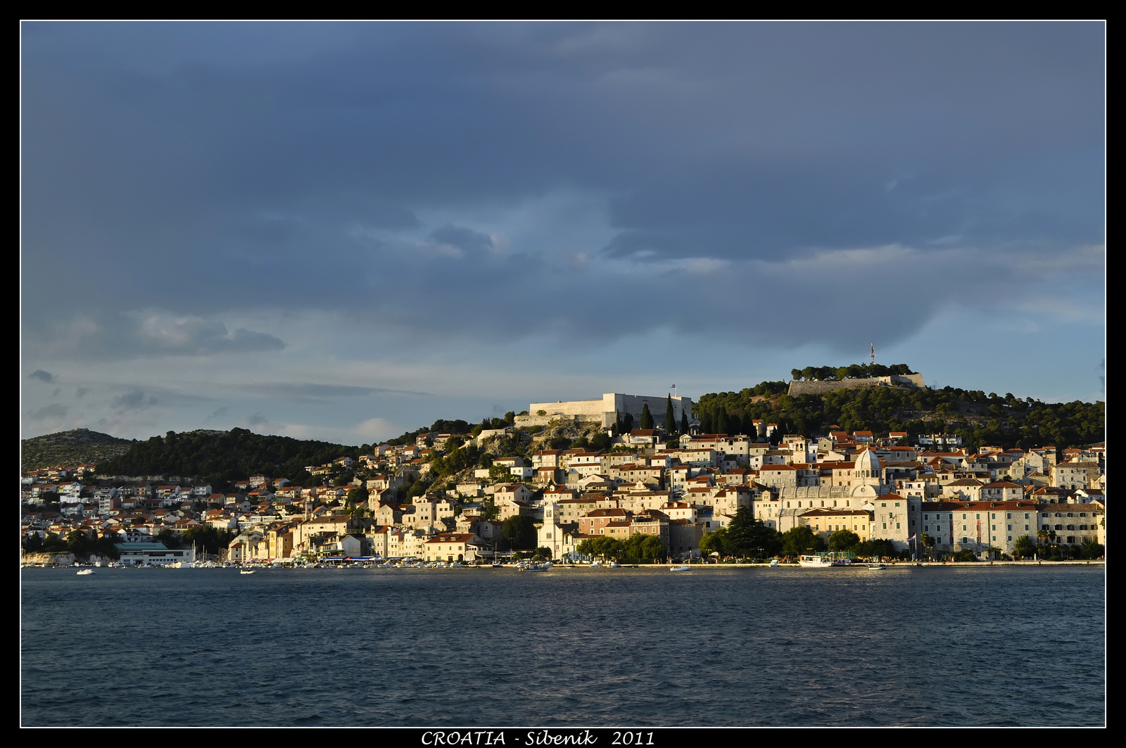 Sibenik látkép