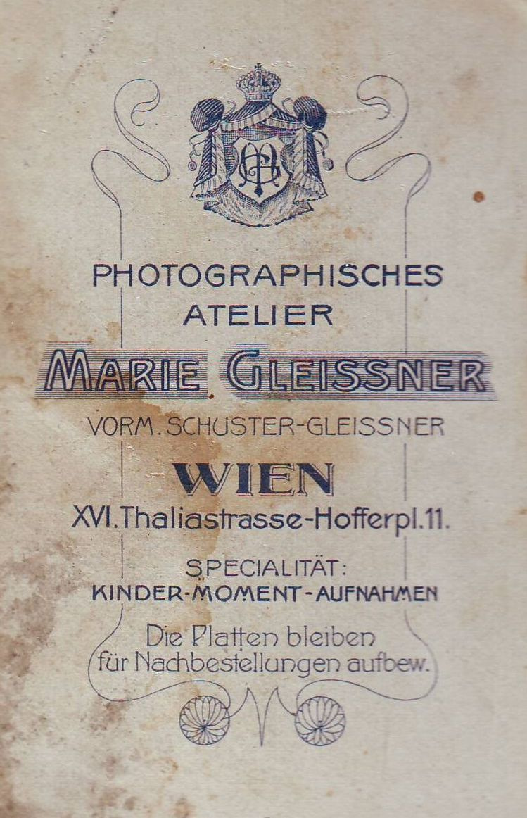 Marie Gleissner, Wien XVI.