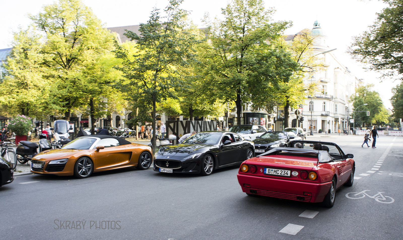 R8 Spyder - MC Stradale - Mondial T - M6