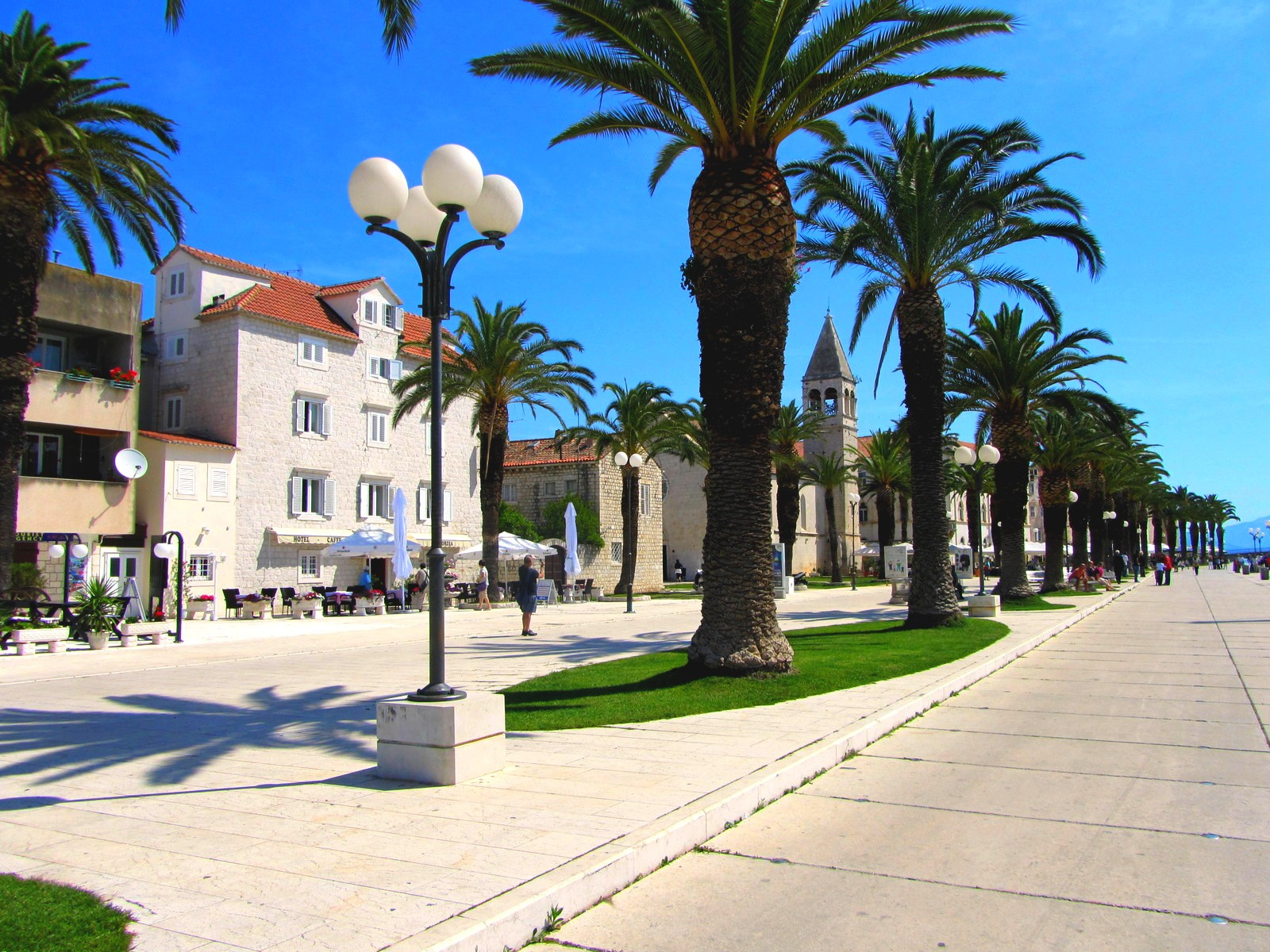 Sétány, Trogir