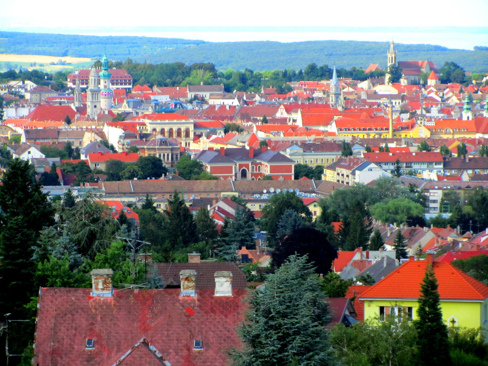 Soproni háztetők