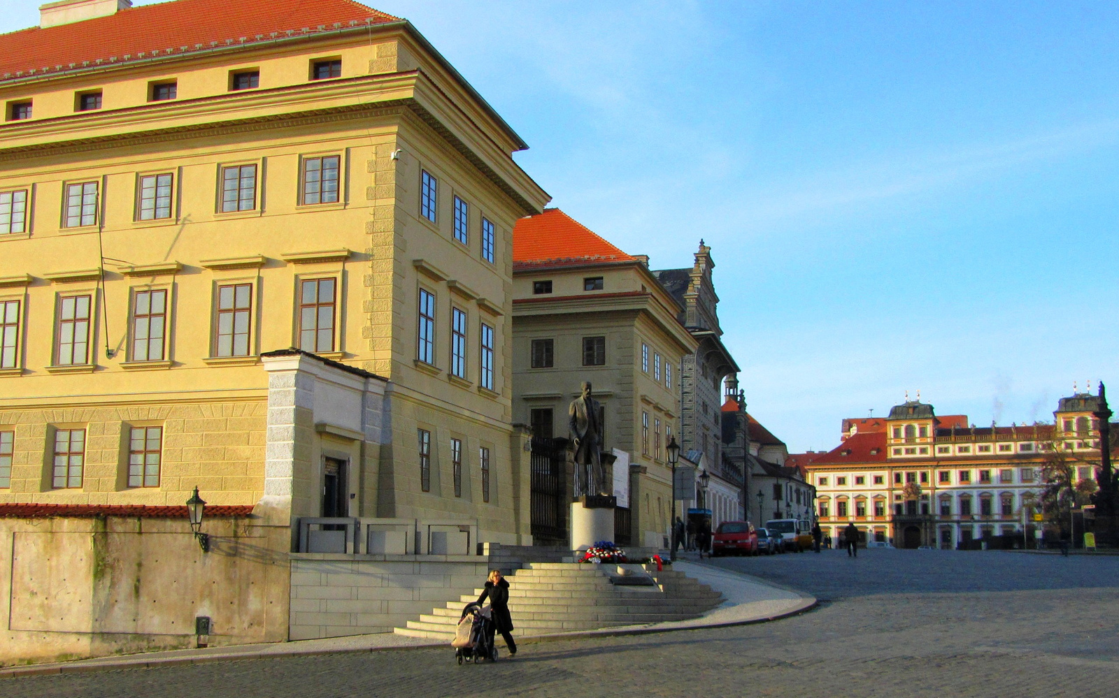 Utcarész a prágai várban