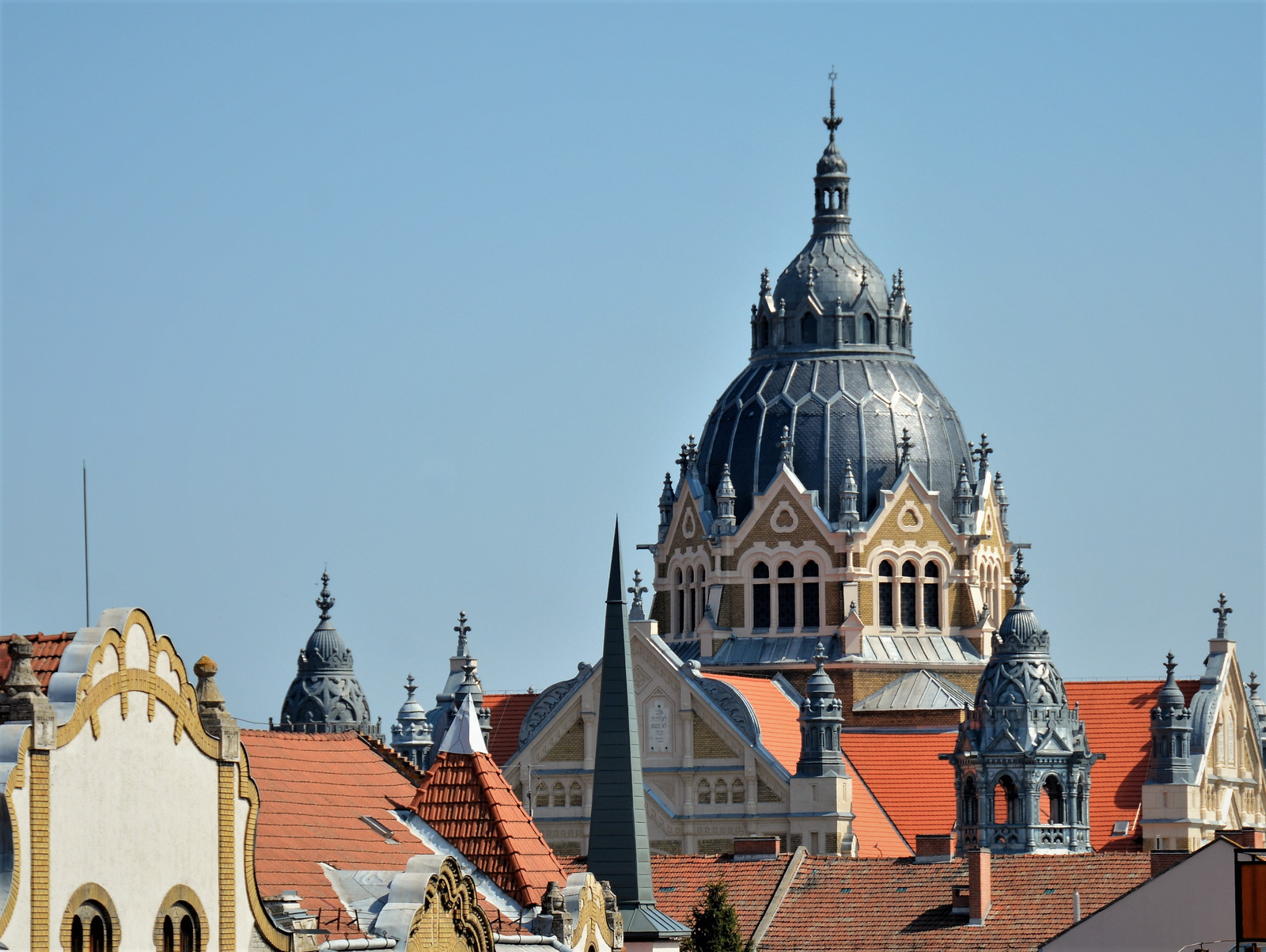 Szegedi zsinagóga kupolája