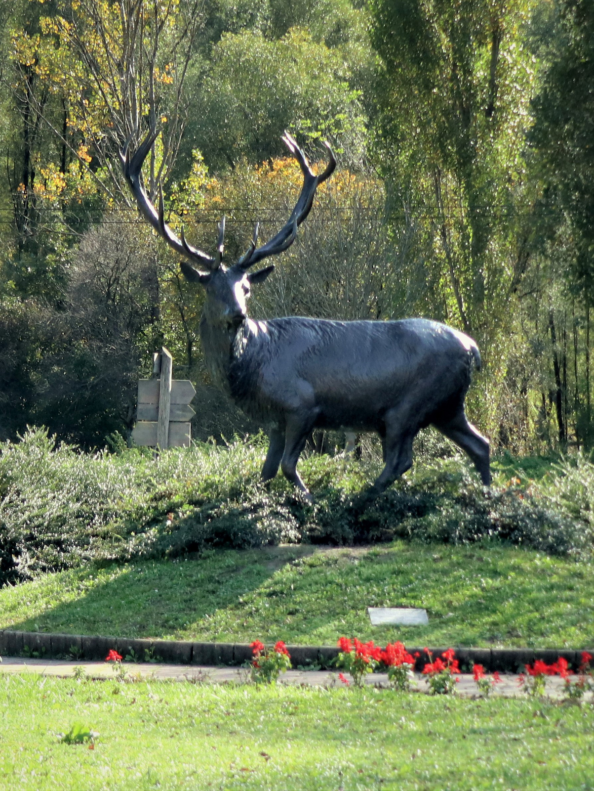 Szarvas szobor