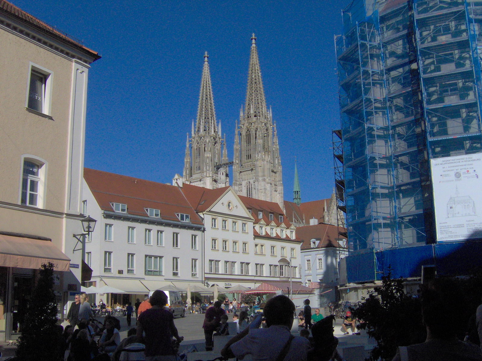 Regensburg irány a dóm
