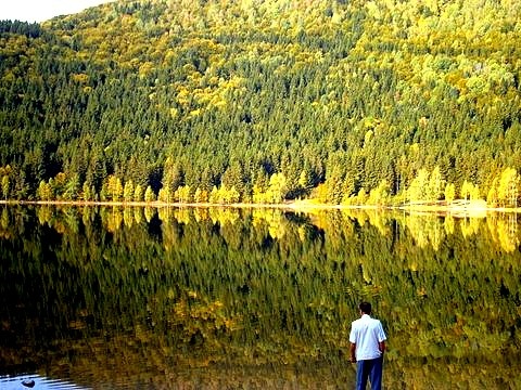 Szent Anna-tó a férjemmel