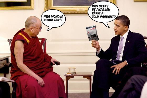 A Dalai Láma és Obama 2011-ben cserélt eszmét rólunk