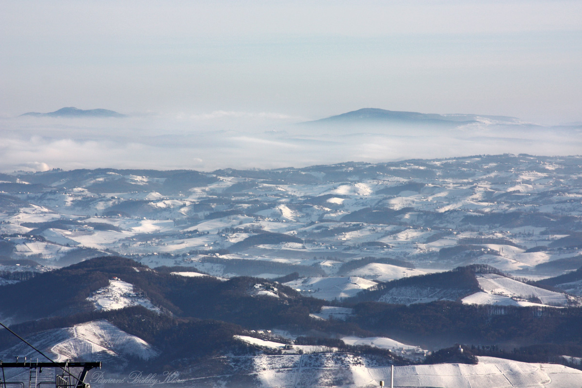 reggeli panoráma a Pohorjéről