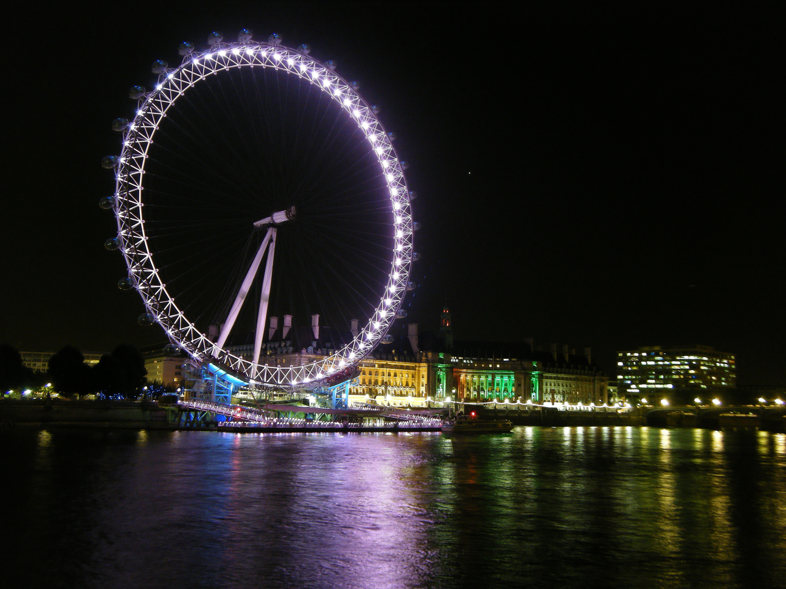 Temze part - London Eye