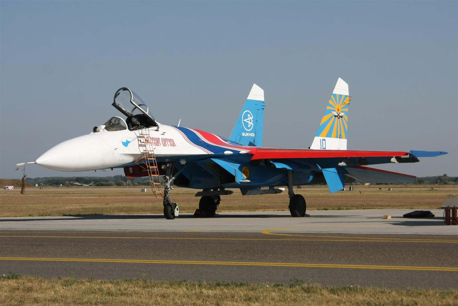 Kecskemét repülőnap 2013 - Orosz lovagok - SZU-27P