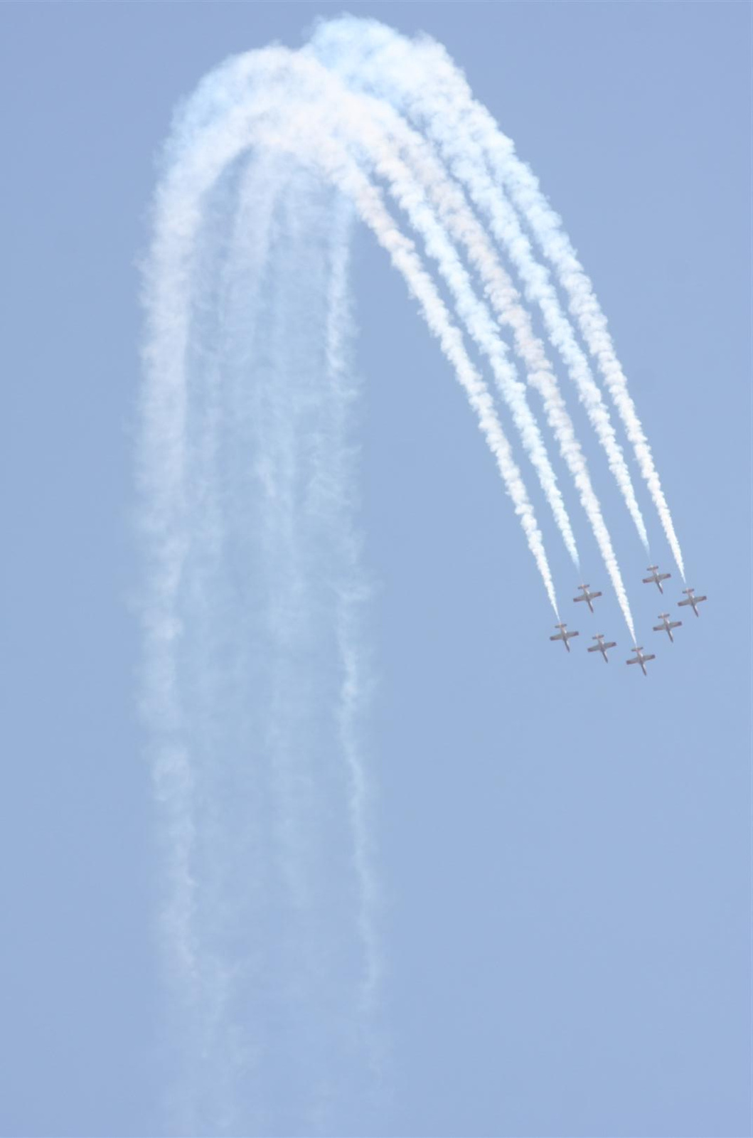 Kecskemét repülőnap 2013 - Patrualla Aguila C-101 Spanyolország