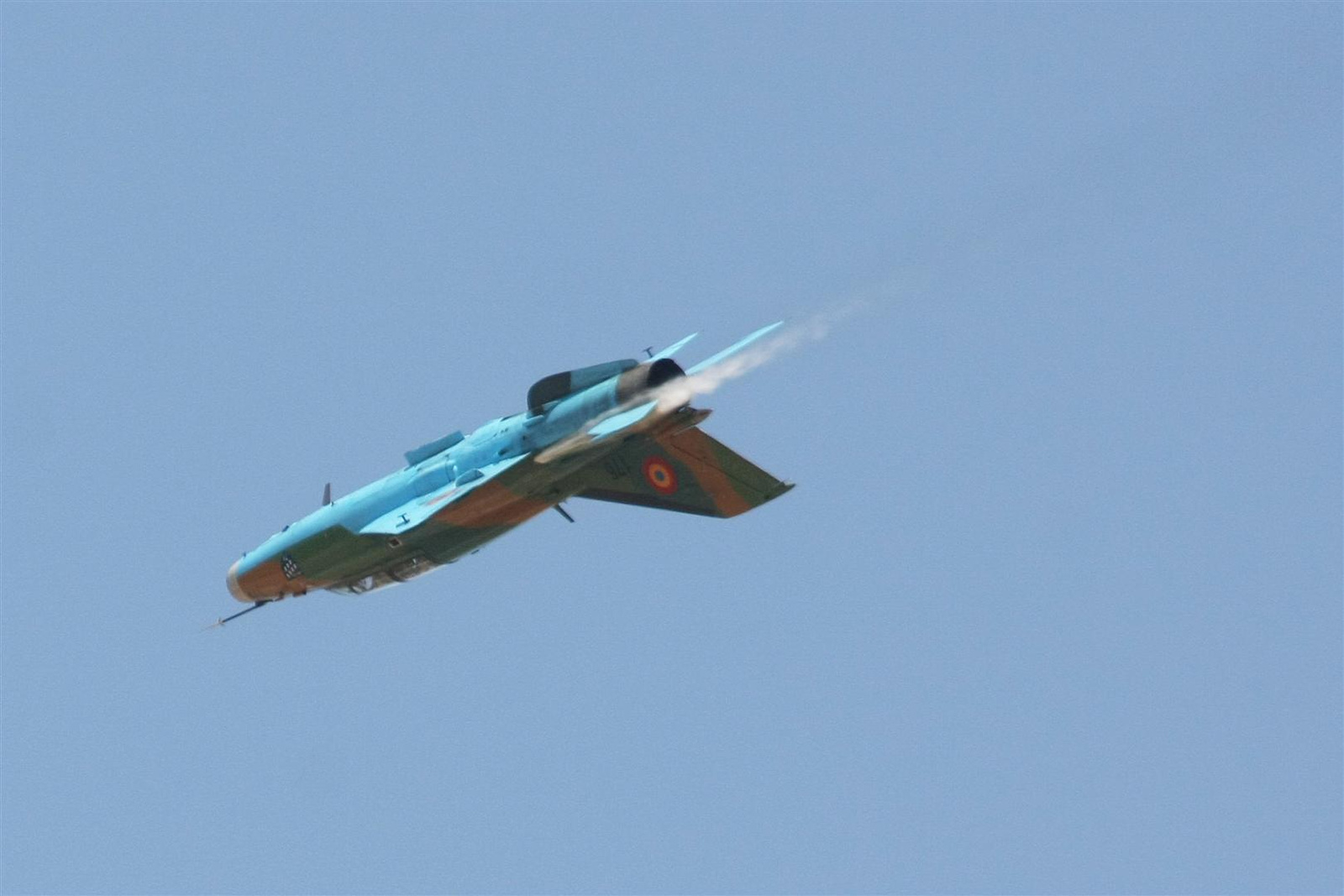 Kecskemét repülőnap 2013 - MIG-21 Lancer Románia