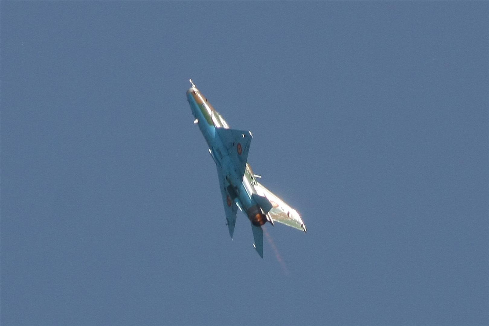 Kecskemét repülőnap 2013 - MIG-21 Lancer Románia