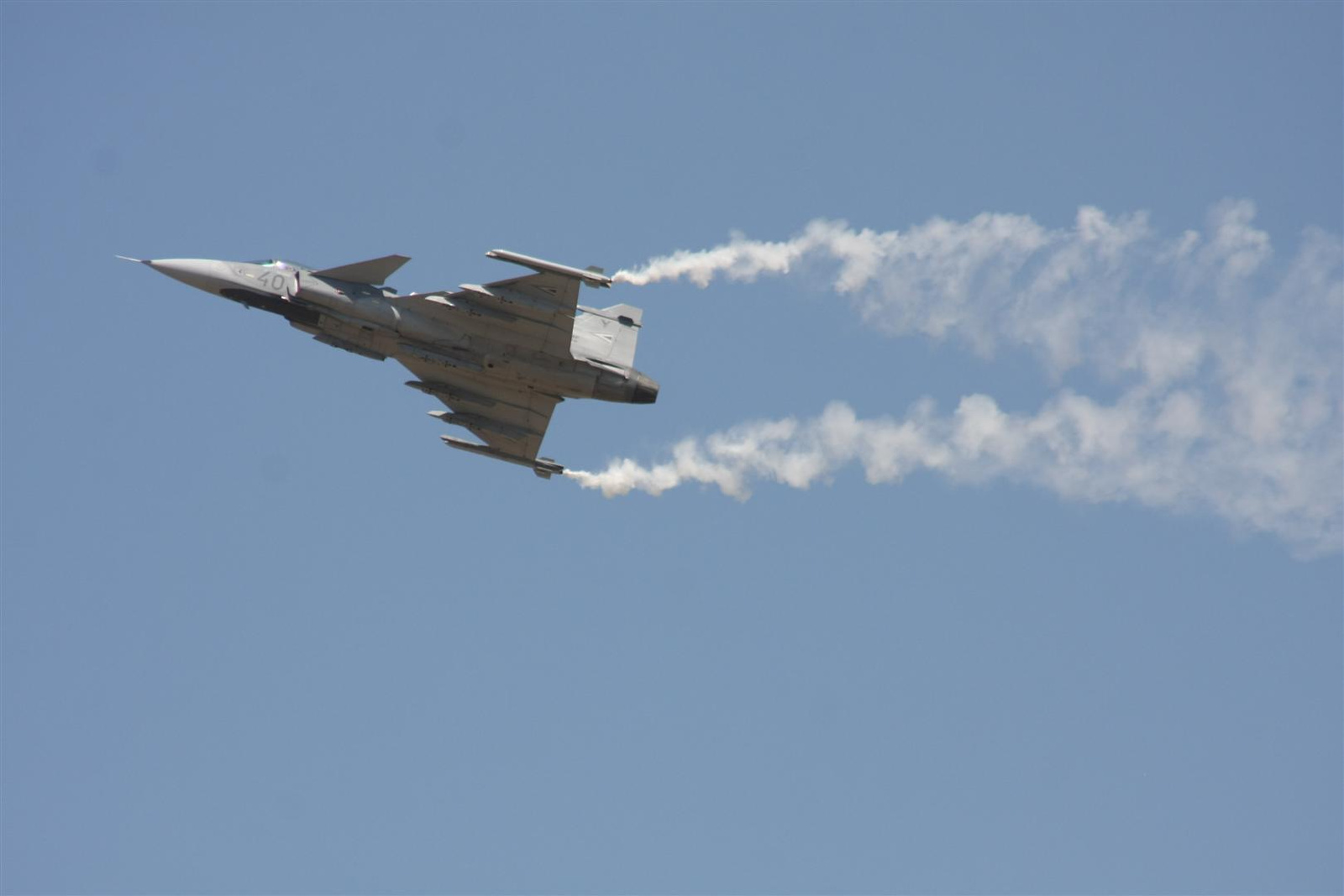 Kecskemét repülőnap 2013 - JAS-39A Gripen Magyarország