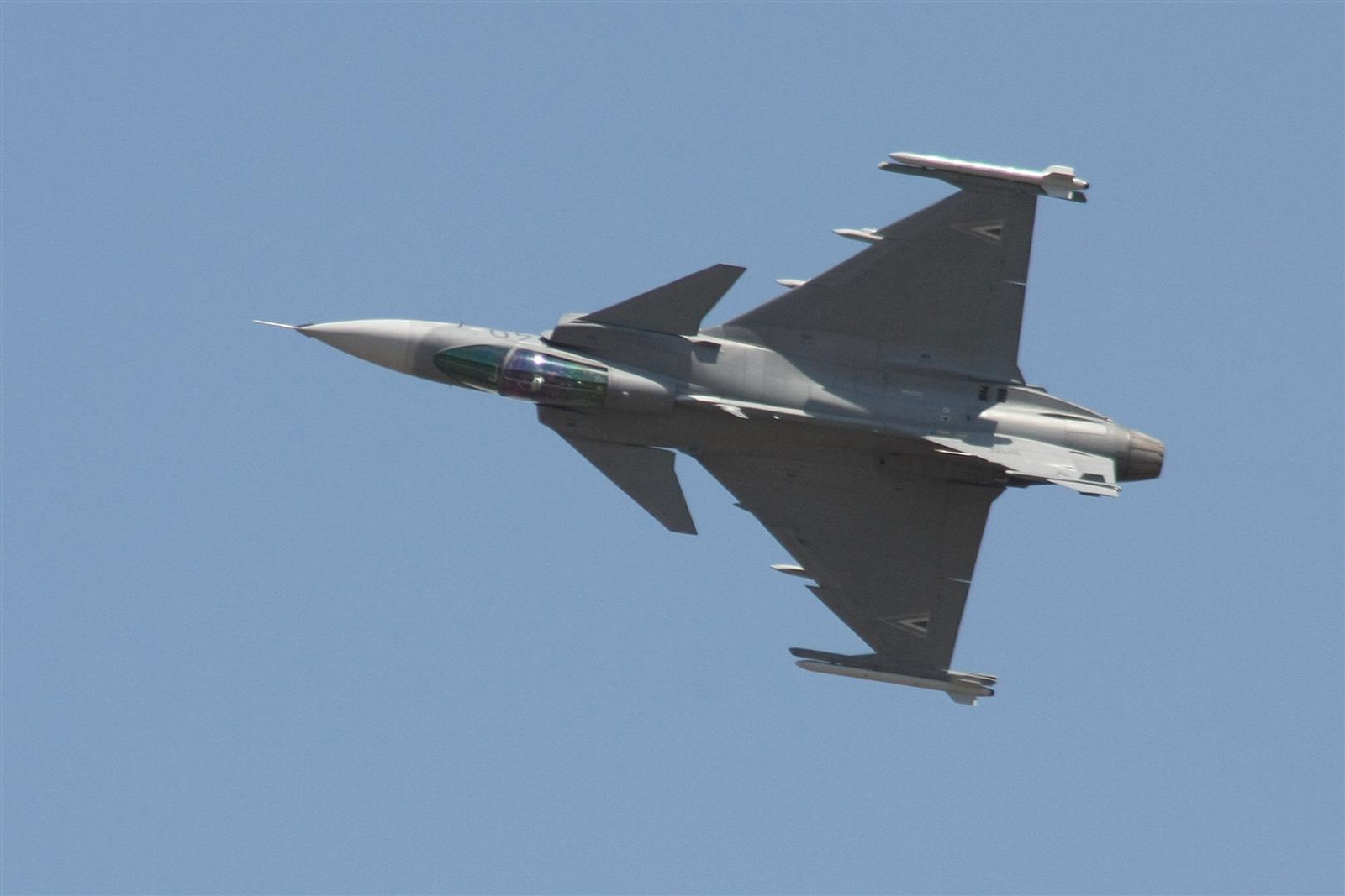 Kecskemét repülőnap 2013 - JAS-39A Gripen Magyarország