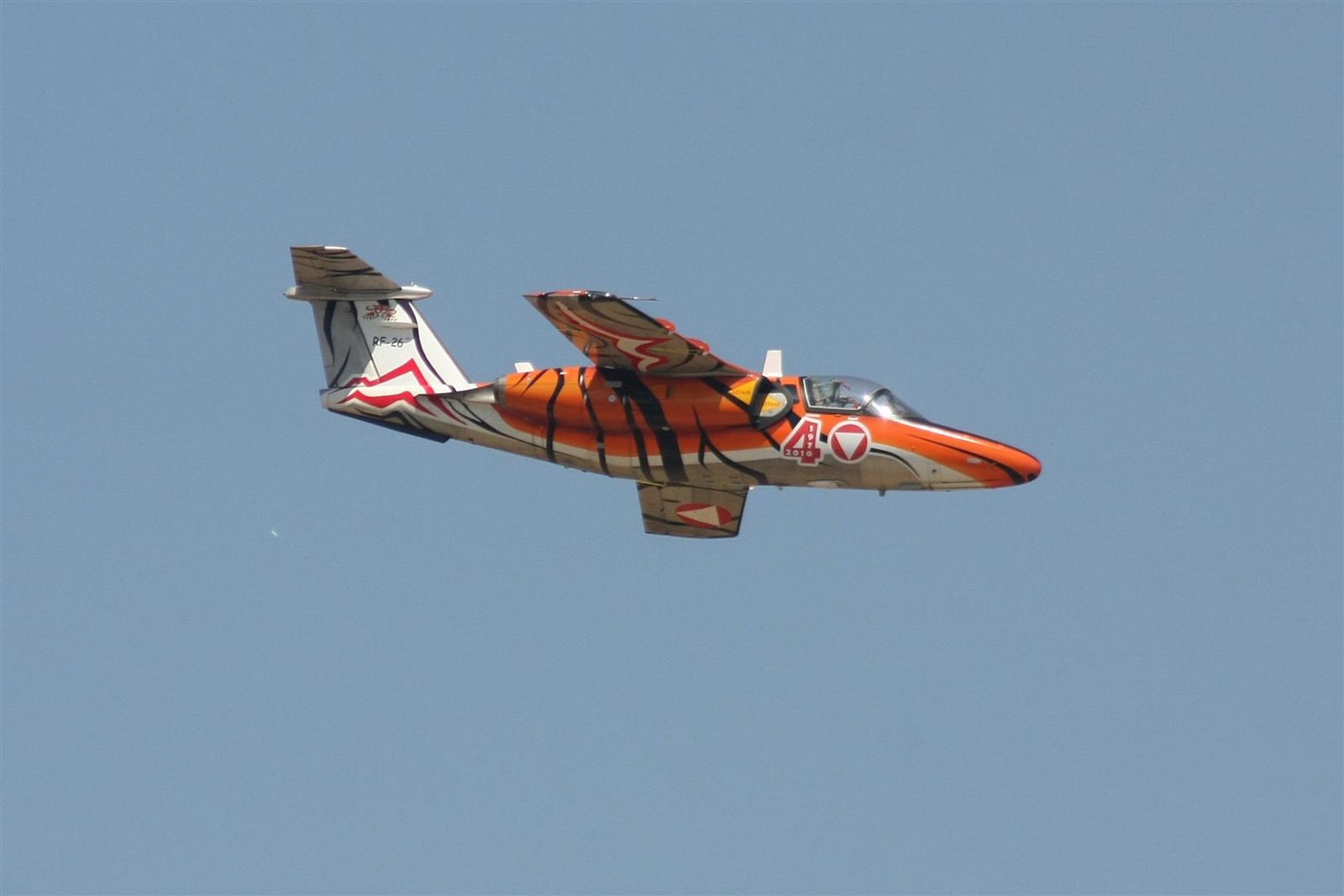 Kecskemét repülőnap 2013 - SAAB-105 OE Ausztria