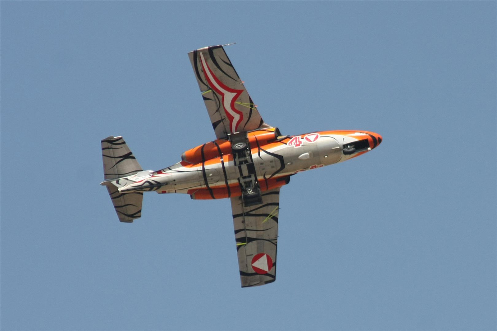 Kecskemét repülőnap 2013 - SAAB-105 OE Ausztria