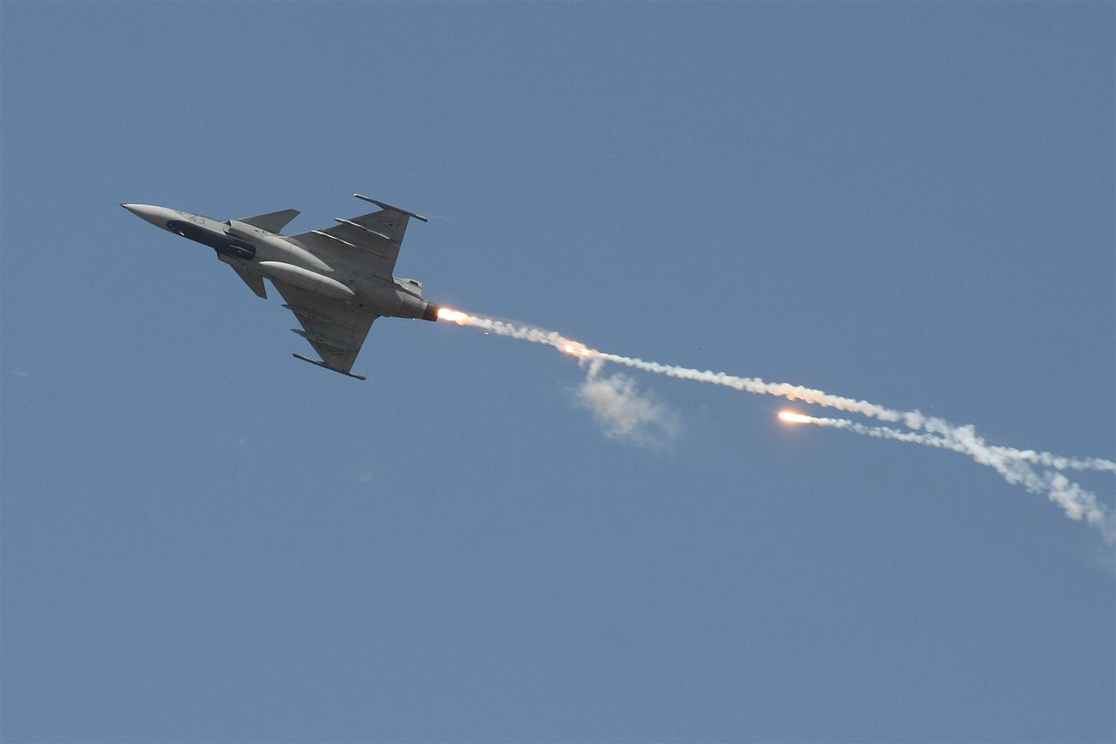 Kecskemét repülőnap 2013 - JAS-39A Gripen Magyarország