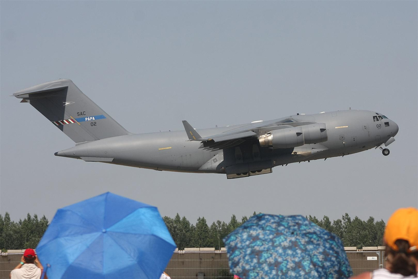 Kecskemét repülőnap 2013 - C-17 Magyarország