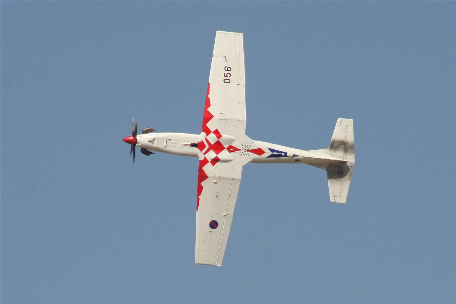 Kecskemét repülőnap 2013 - Wings of storm PC-9 Horvátország