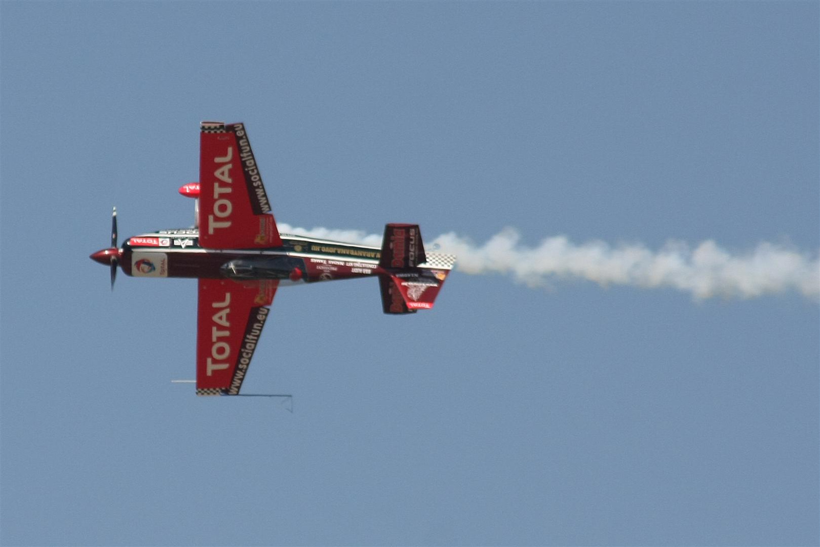 Kecskemét repülőnap 2013 - Nádas Tamás Edge-540T Magyarország