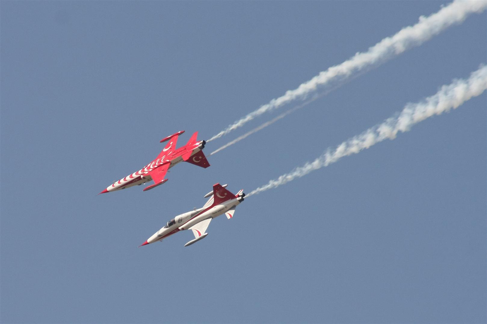 Kecskemét repülőnap 2013 - Török Csillagok NF-5A/B Törökország