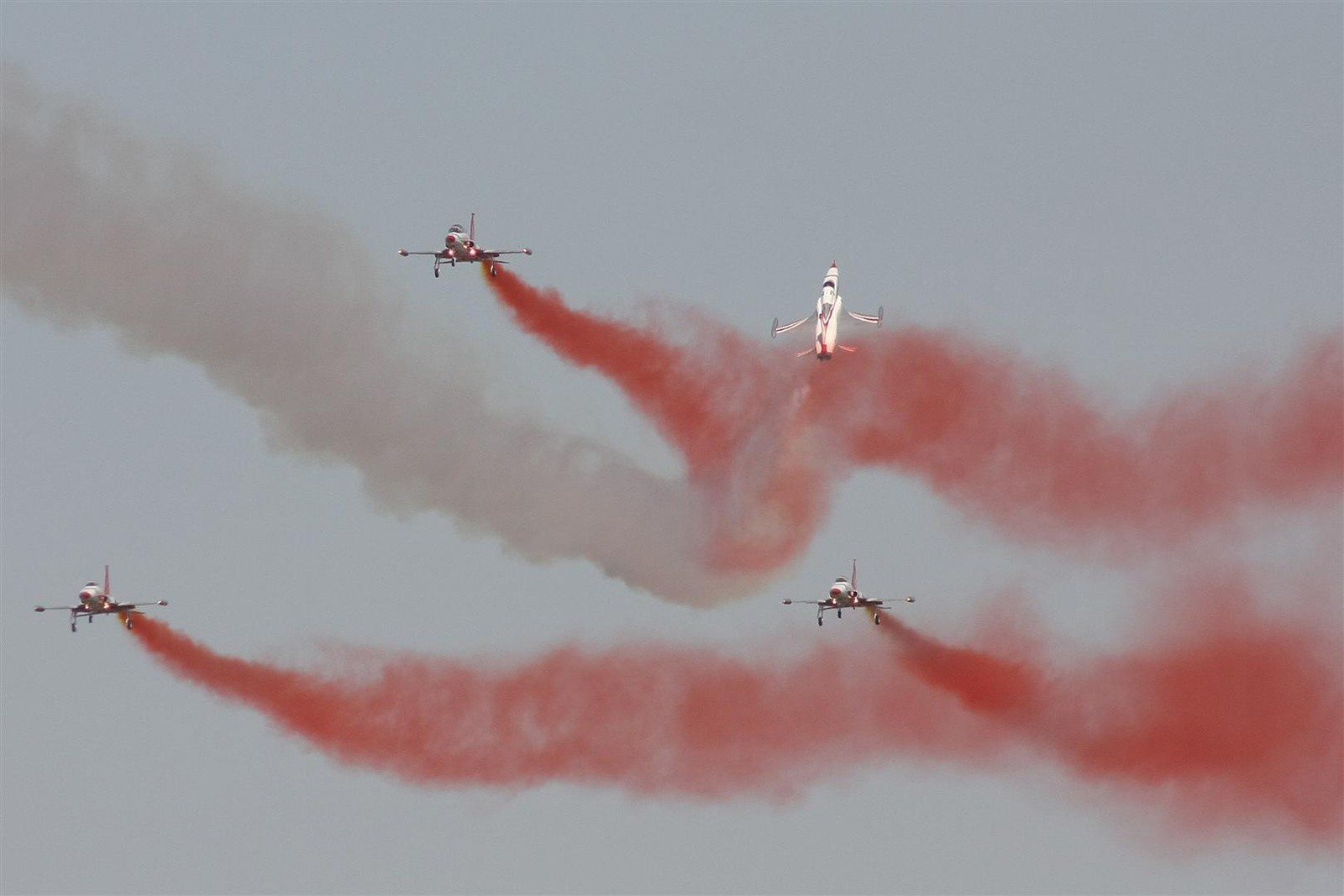 Kecskemét repülőnap 2013 - Török Csillagok NF-5A/B Törökország