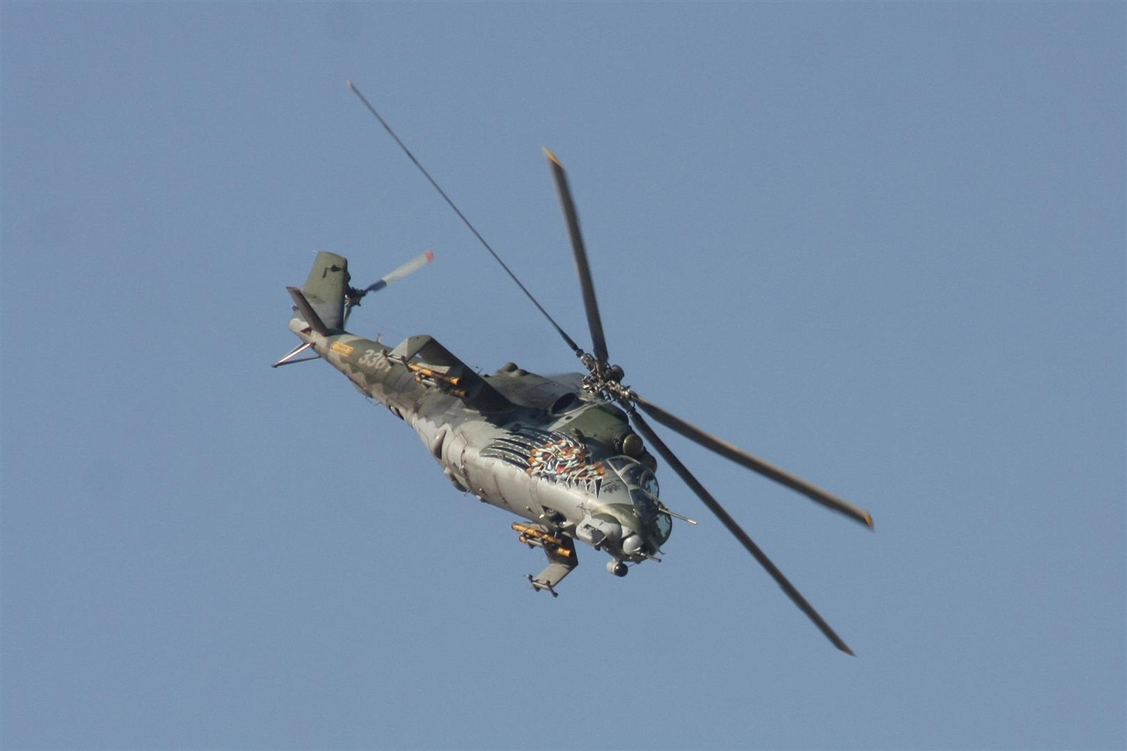 Kecskemét repülőnap 2013 - MI-35 Csehország