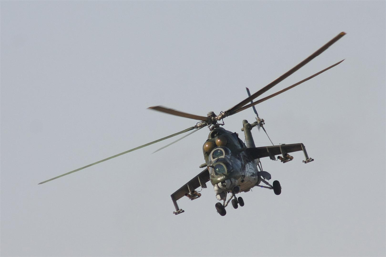 Kecskemét repülőnap 2013 - MI-35 Csehország