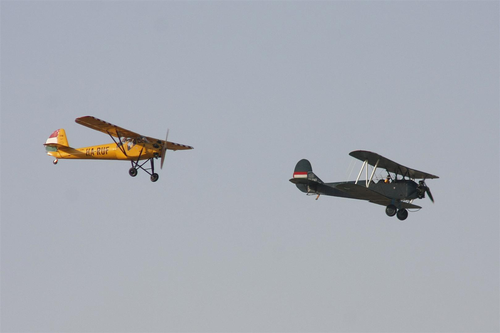 Kecskemét repülőnap 2013 - Goldtimer PO-2, Kánya Magyarország