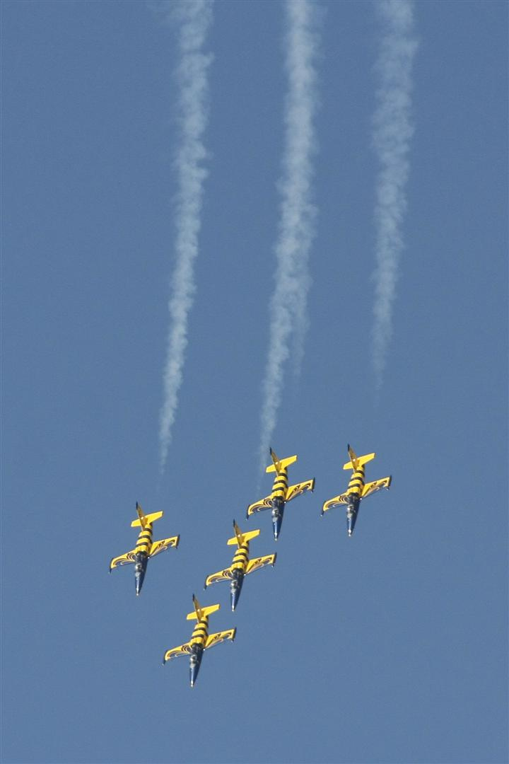 Kecskemét repülőnap 2013 - Baltic Bees L-39 Lettország